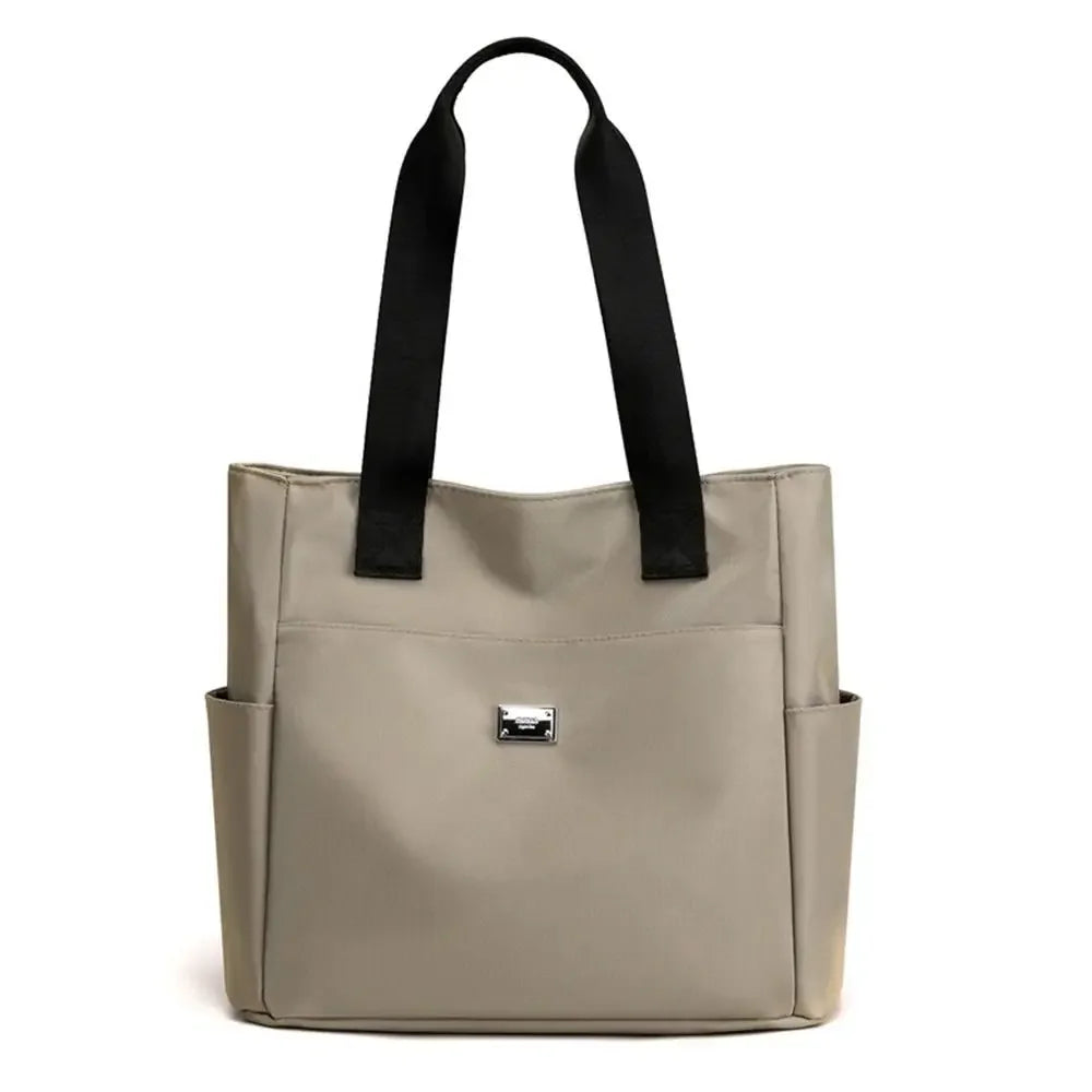 Large Capacity Handbag Shoulder Bag Lightweight Waterproof Nylon Shoulder Bag Tote Bags for Work School