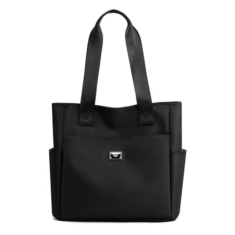 Large Capacity Handbag Shoulder Bag Lightweight Waterproof Nylon Shoulder Bag Tote Bags for Work School